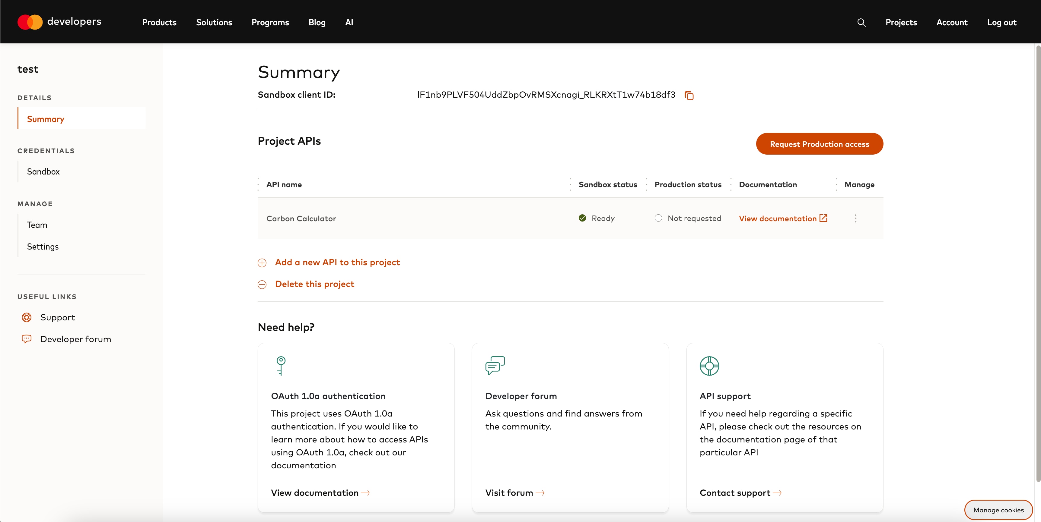 Mastercard Developers