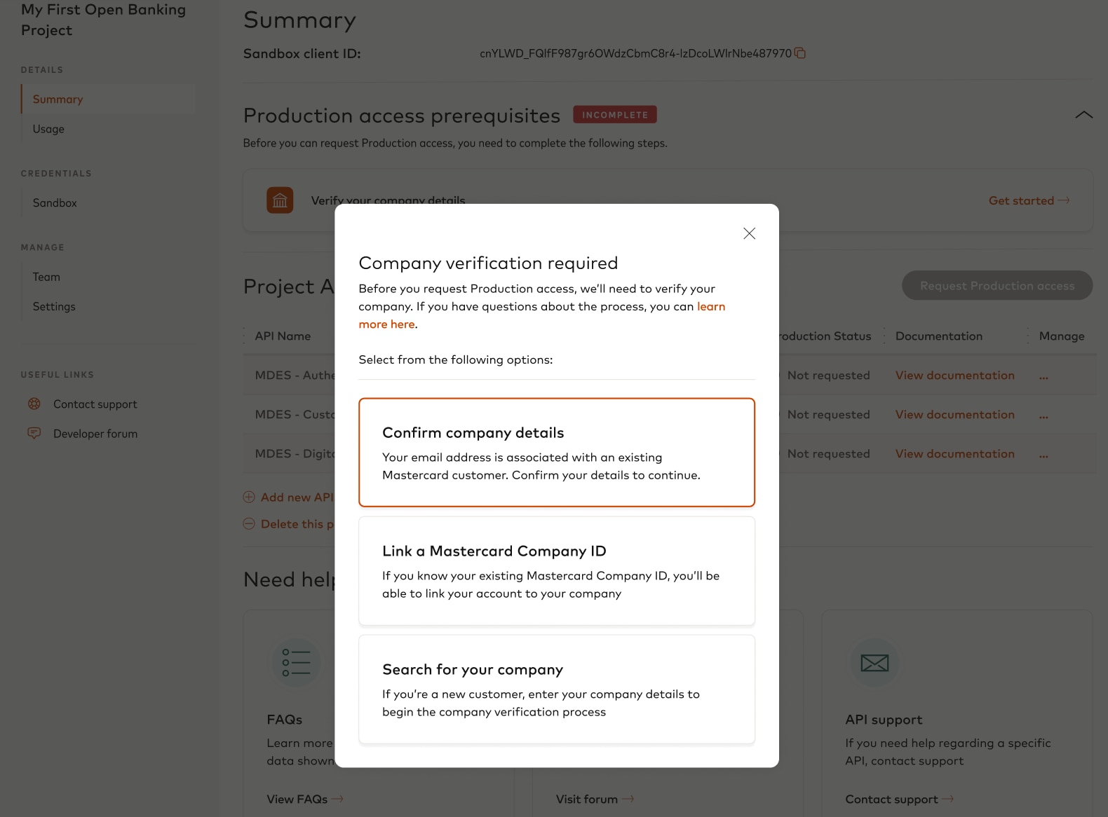 Mastercard Developers