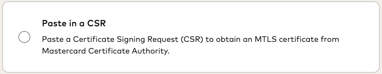 Mastercard Developers