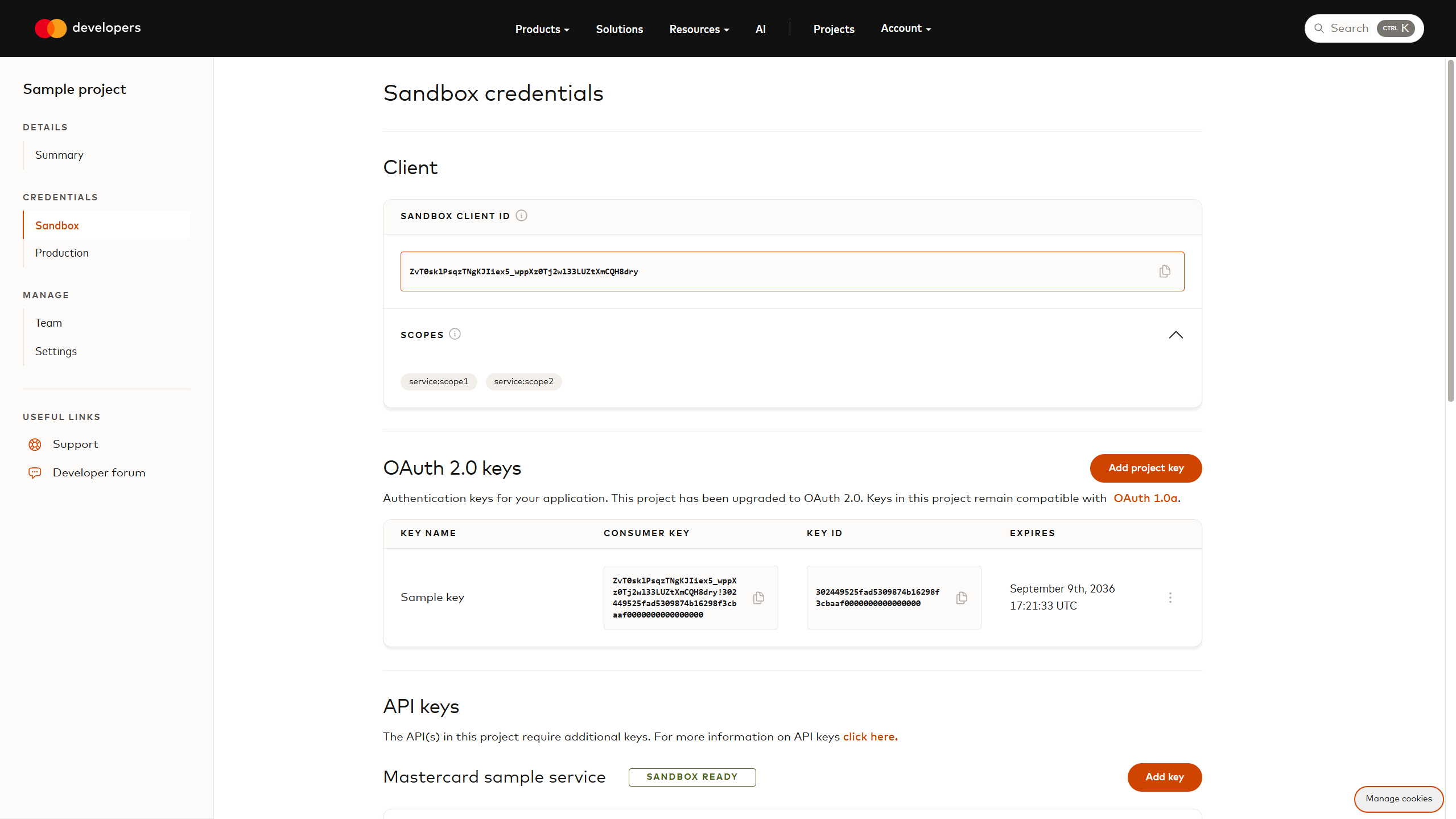 Mastercard Developers